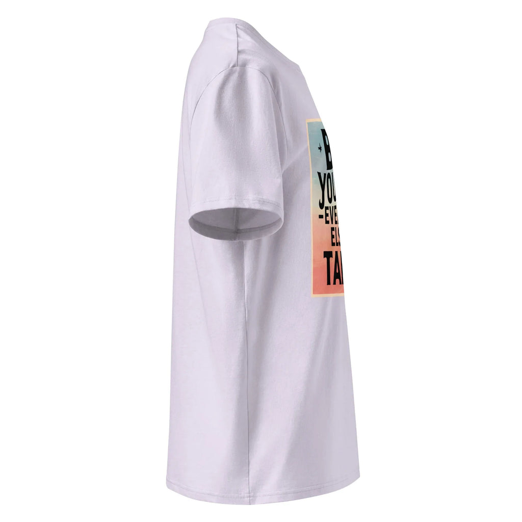 Unisex | Be Yourself Everyone Else Is Taken - Organic Cotton T-Shirt T-Shirt AwRans Clothing unisex-organic-cotton-t-shirt-lavender-right-6663edc31129c
