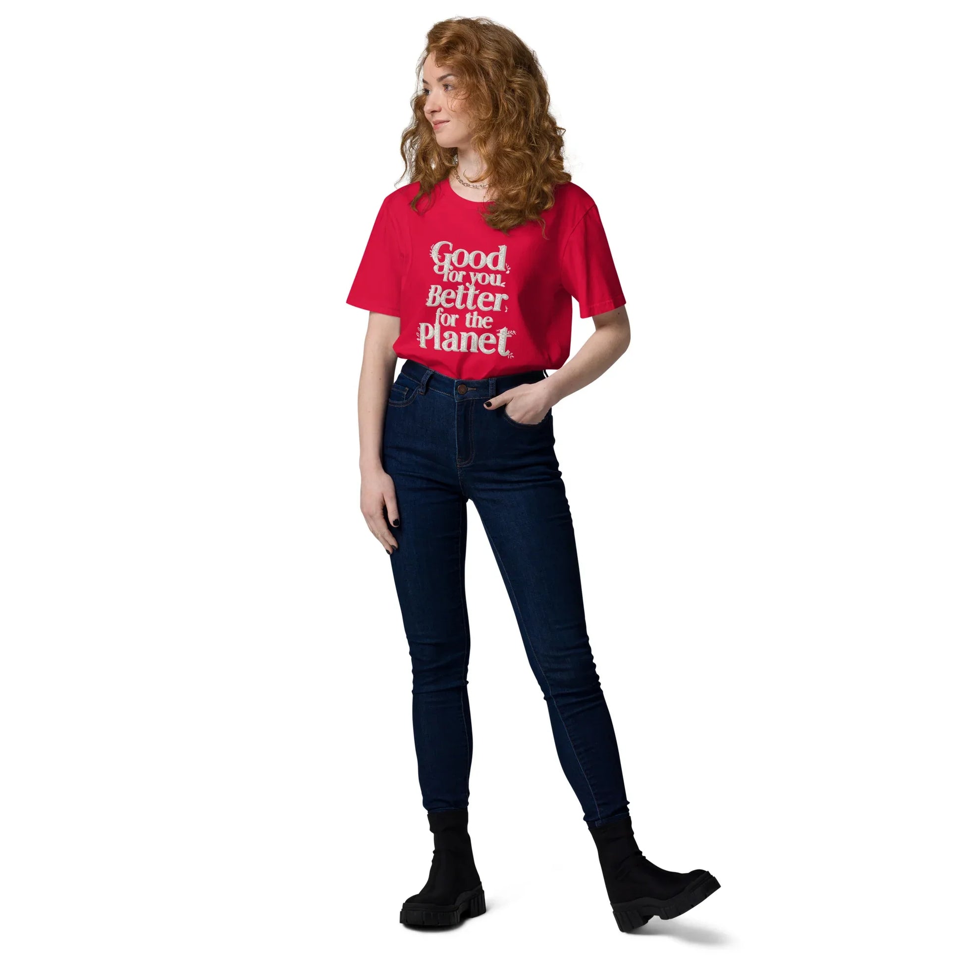 Women's Organic Cotton T-Shirt | Good For You,Better For The Planet - AwRans Clothing