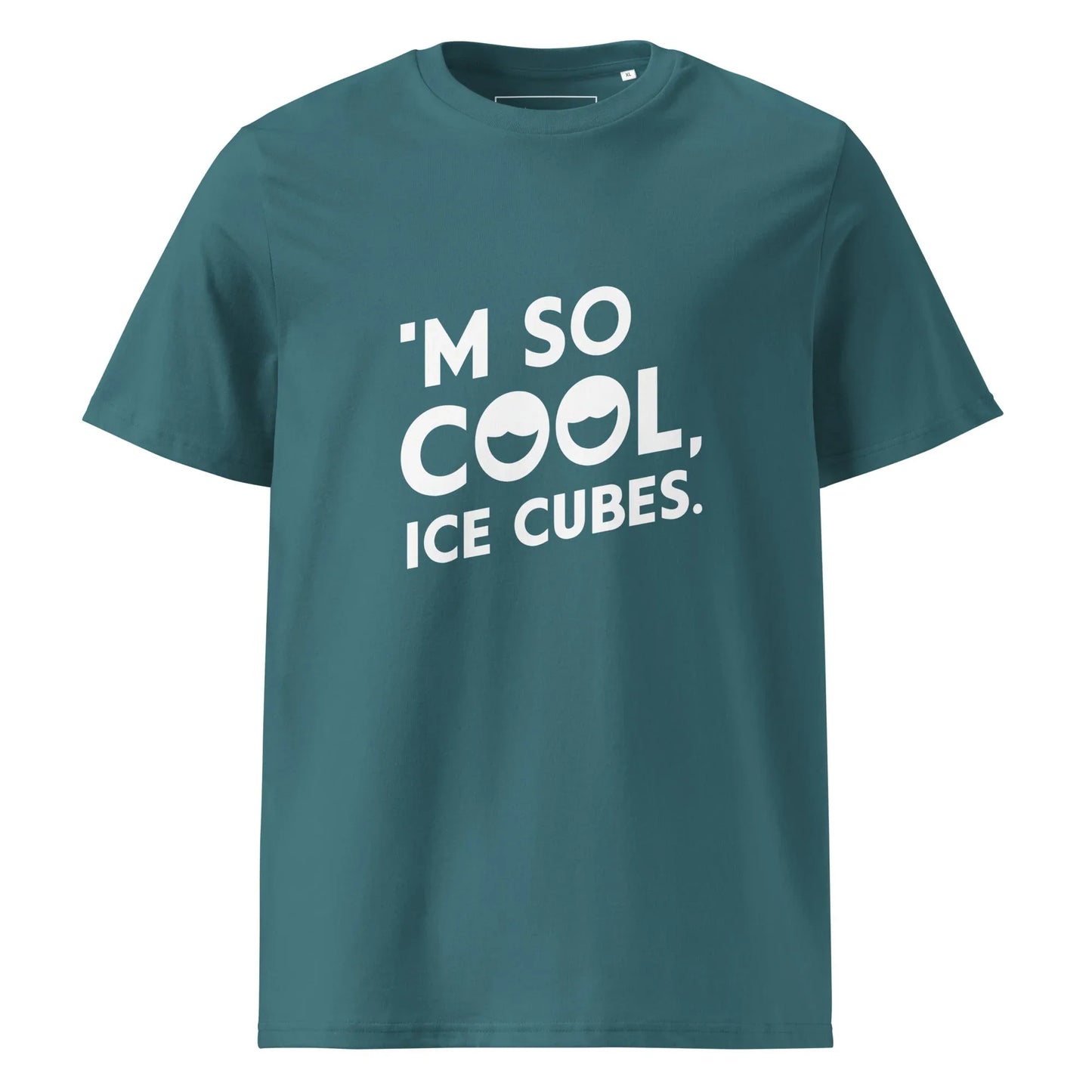 Unisex | 'M SO COOL ICE CUBES - Organic Cotton T-Shirt - AwRans Clothing