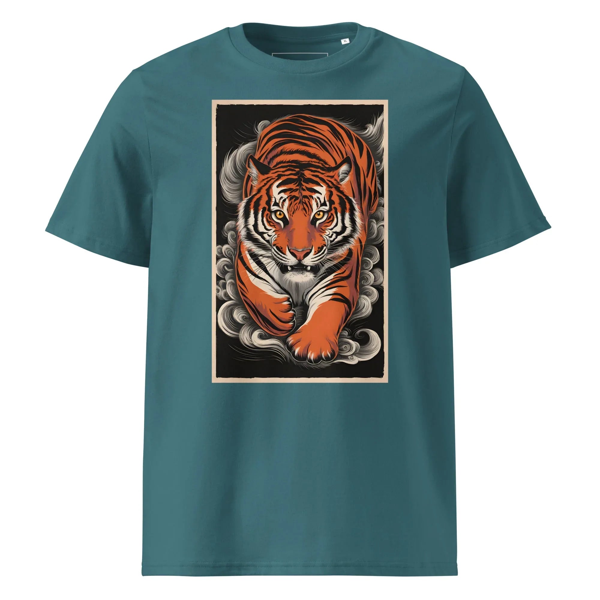 Unisex | Tiger Woods - Organic Cotton T-Shirt Stargazer T-Shirt AwRans Clothing unisex-organic-cotton-t-shirt-stargazer-front-6663efcee9a0e