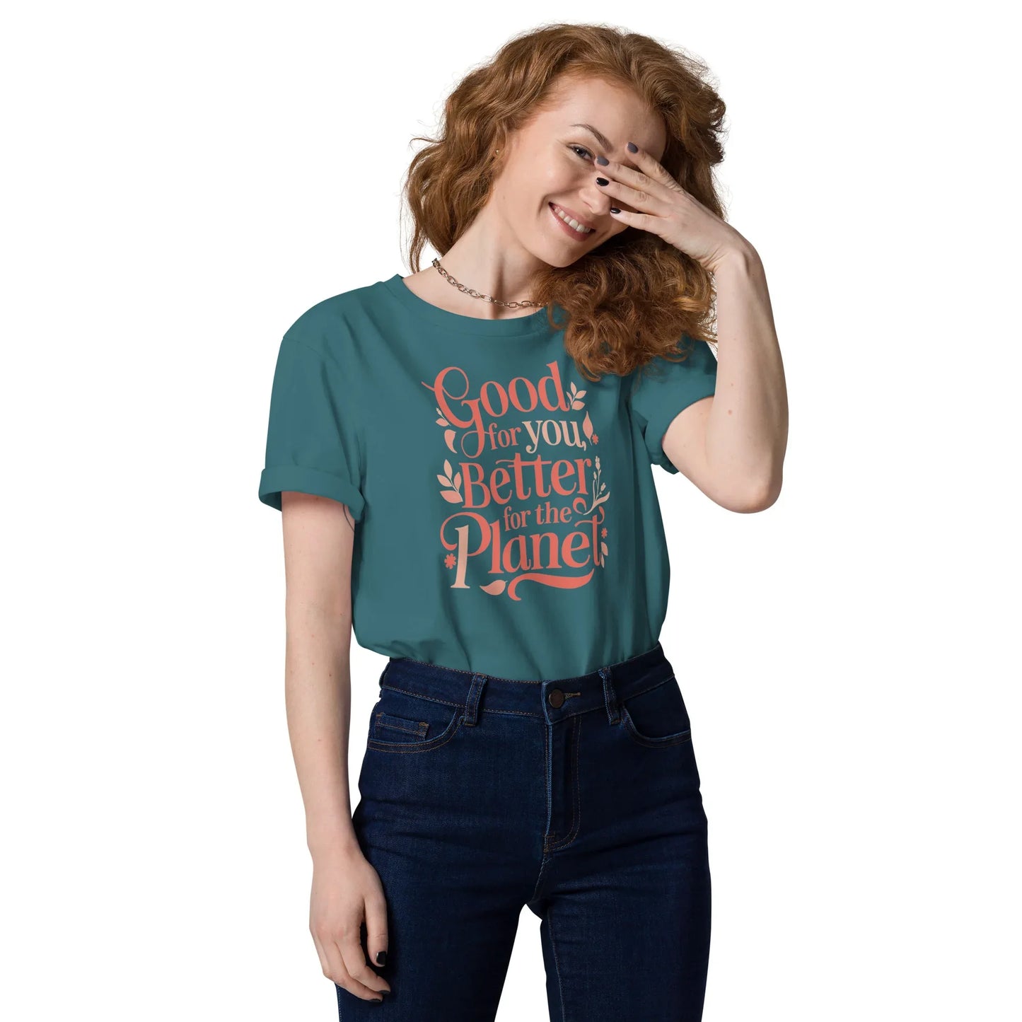 Women's Organic Cotton T-Shirt | Good For You,Better For The Planet - AwRans Clothing
