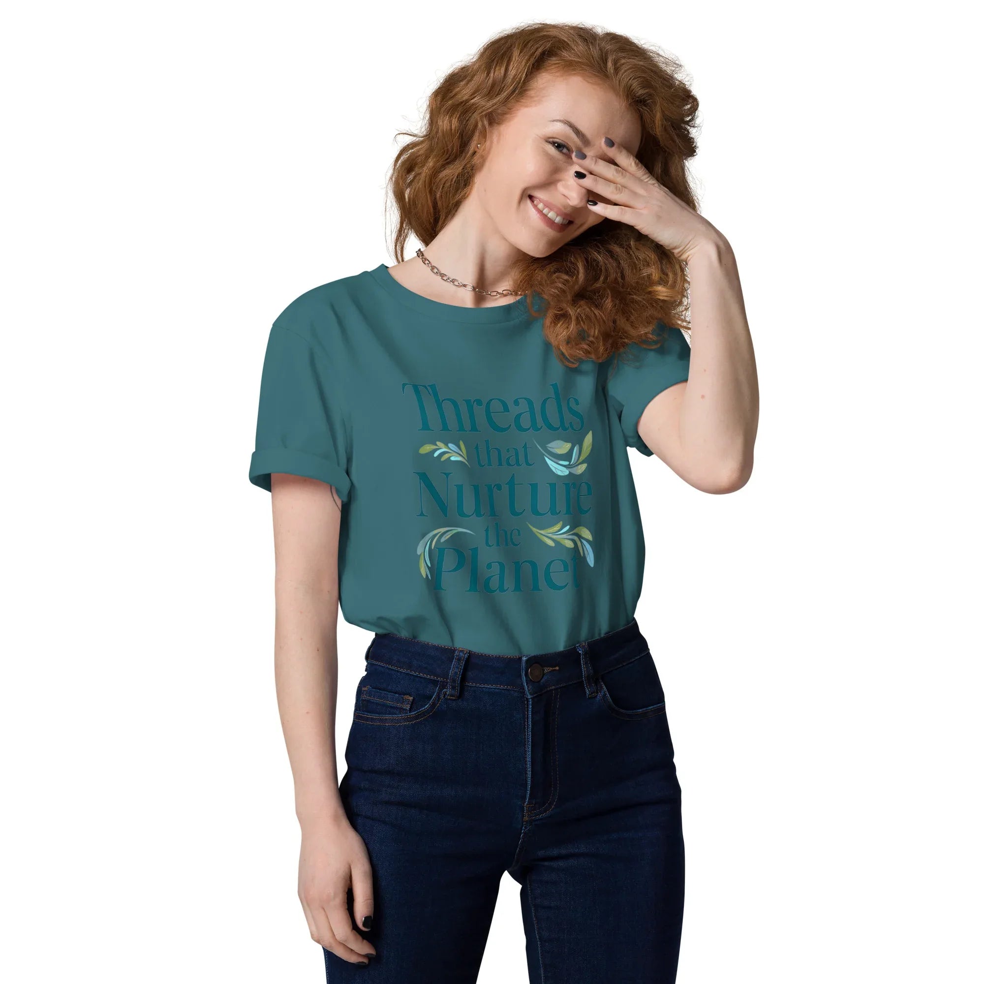 Women's Organic Cotton T-Shirt | Threads That Nurture The Planet - AwRans Clothing