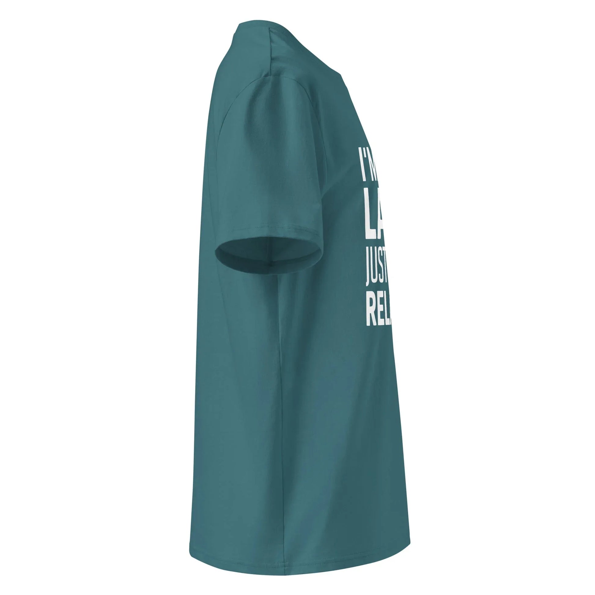 Unisex | I'm Not Lazy I'm Just Very Relaxed - Organic Cotton T-Shirt - AwRans Clothing