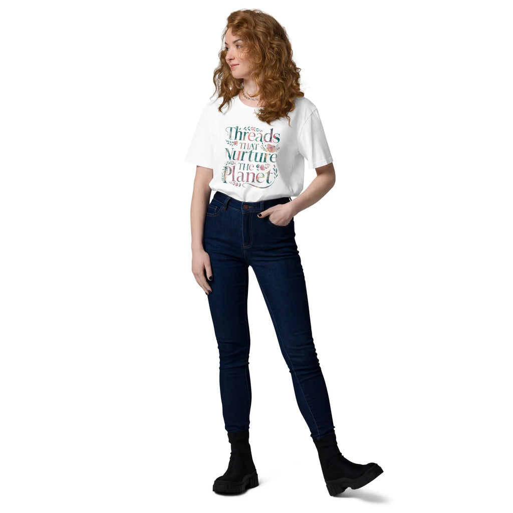 Women's Organic Cotton T-Shirt | Threads That Nurture The Planet - AwRans Clothing