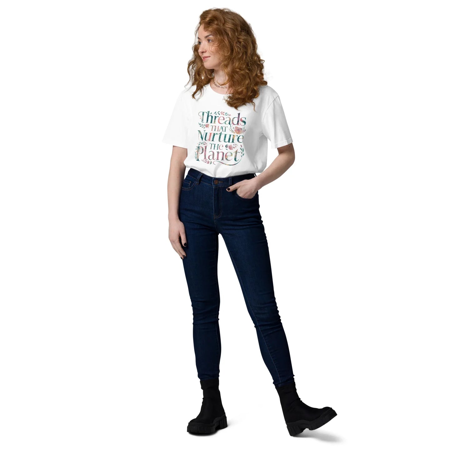 Women's Organic Cotton T-Shirt | Threads That Nurture The Planet - AwRans Clothing