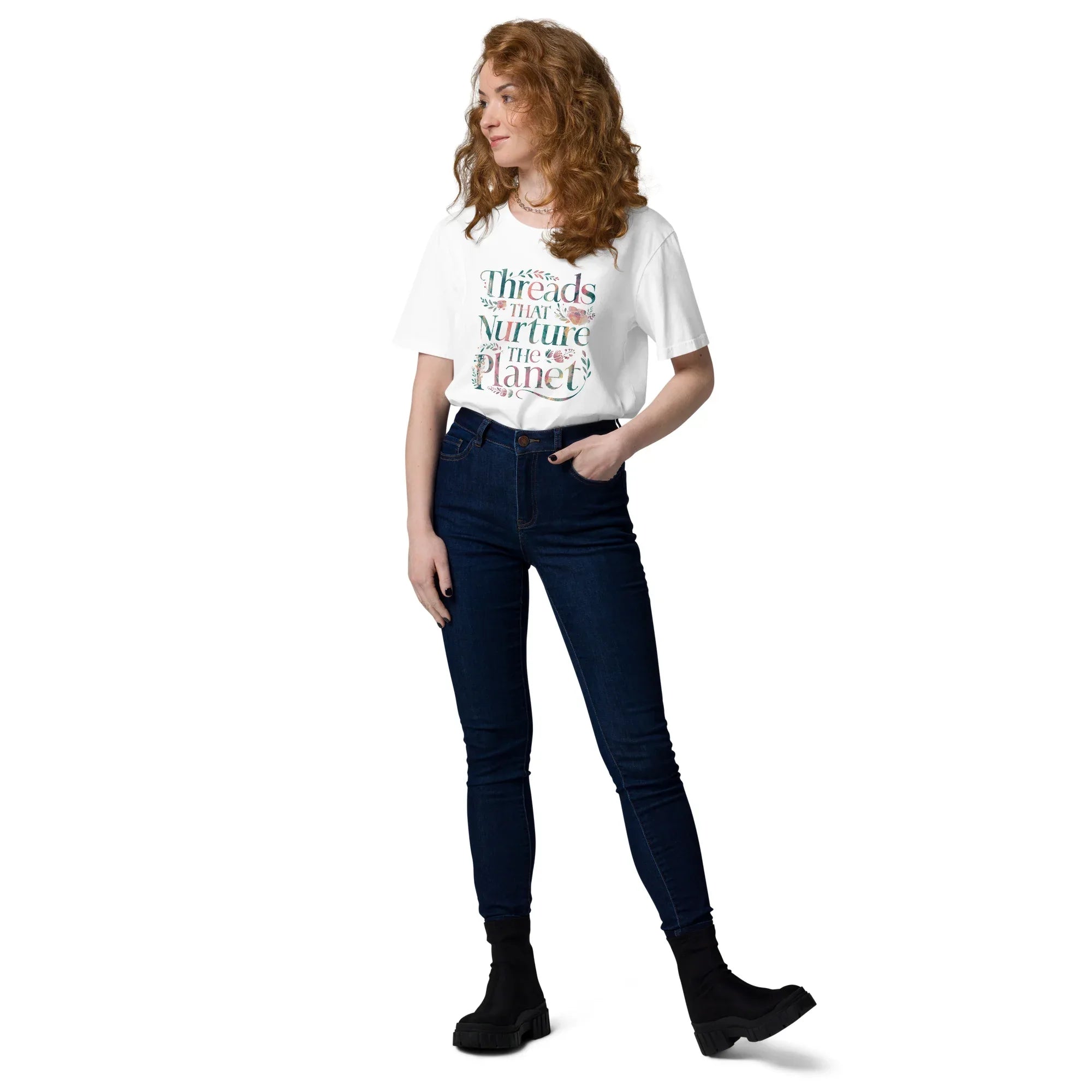Women's Organic Cotton T-Shirt | Threads That Nurture The Planet - AwRans Clothing