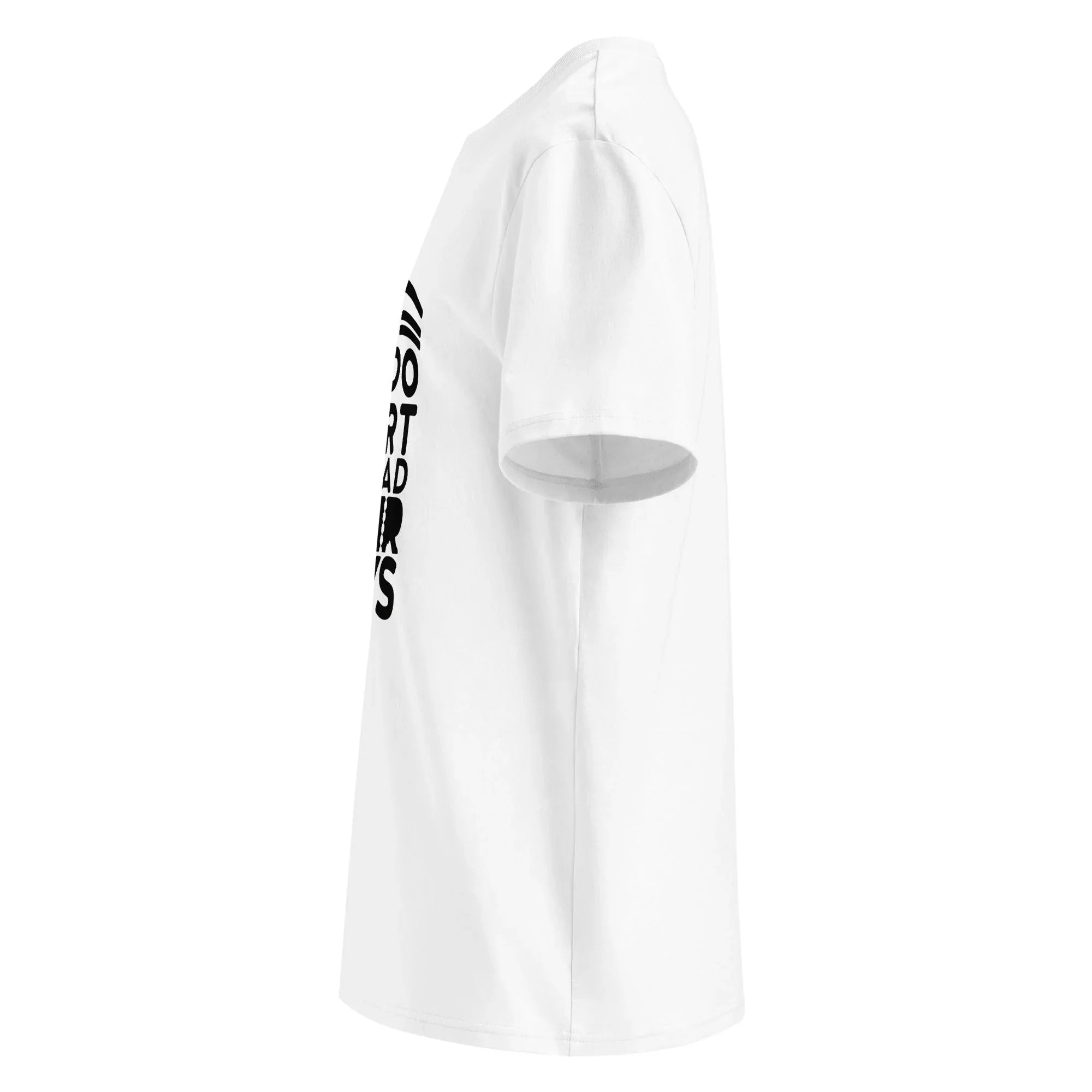 Unisex | LIFE IS TOO SHORT FOR BAD HAIR DAYS Organic Cotton T-Shirt T-Shirt AwRans Clothing unisex-organic-cotton-t-shirt-white-left-665e66eb0cf7a