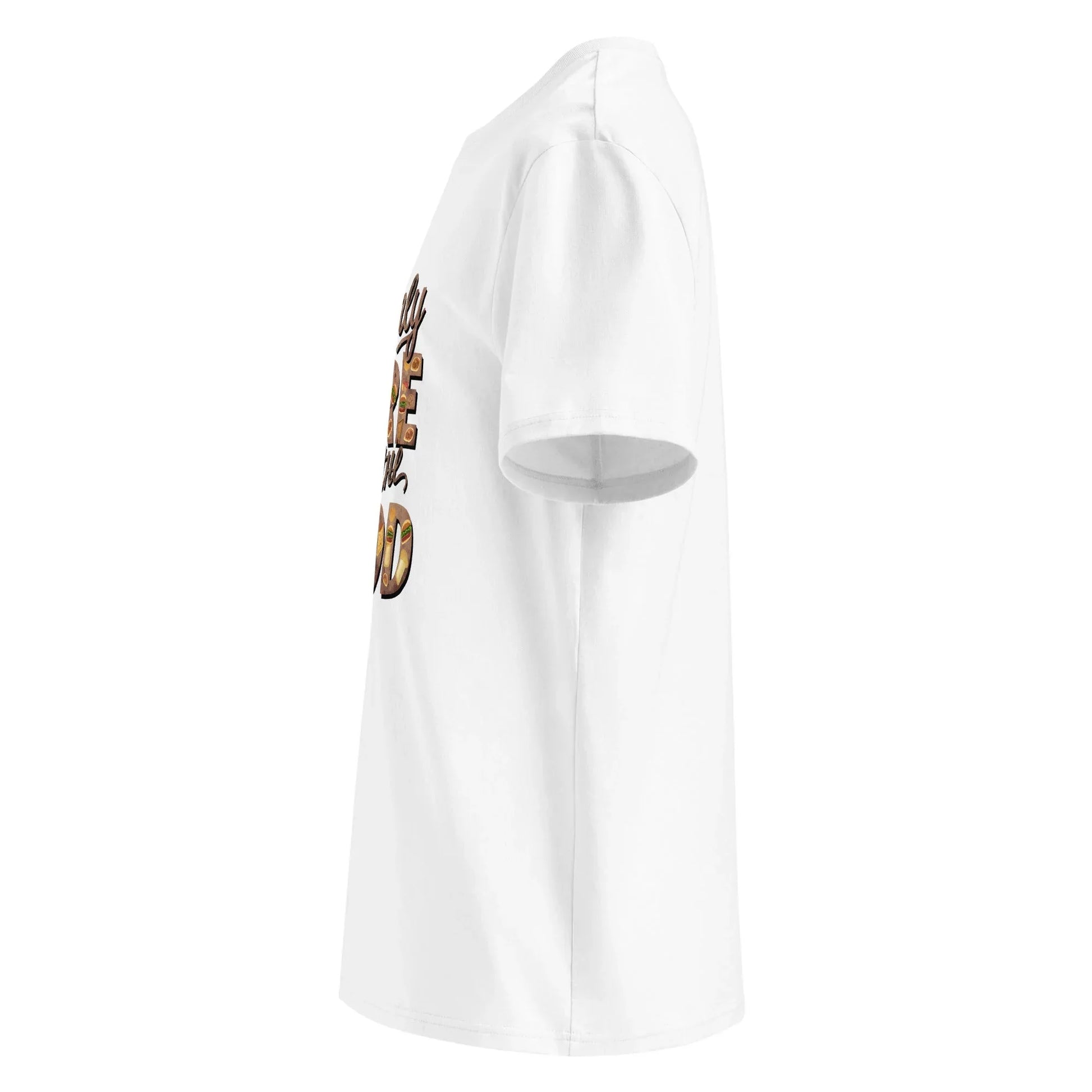 Unisex | I'm Only Here For The Food - Organic Cotton T-Shirt - AwRans Clothing