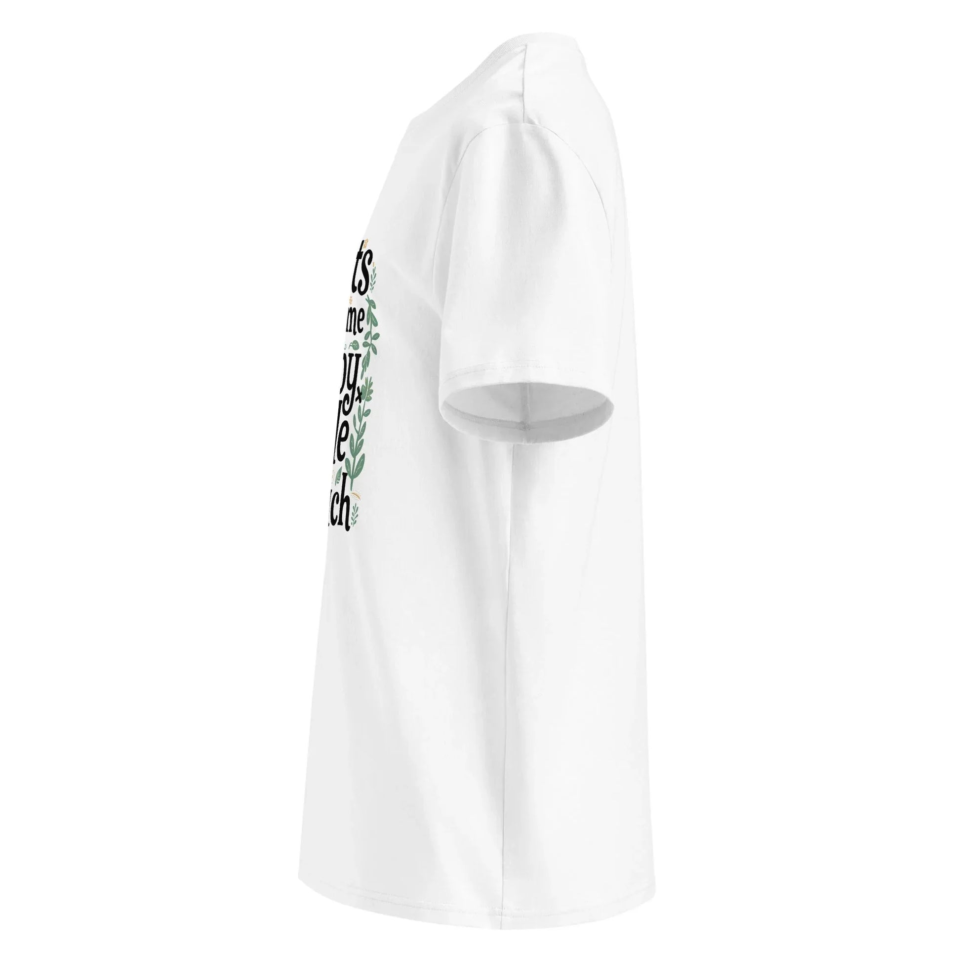 Unisex | Plants Make Me Happy, People Not So Much - Organic Cotton T-Shirt - AwRans Clothing