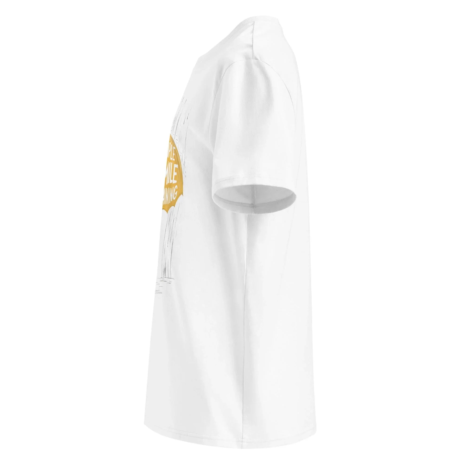 Unisex | I Like People Who Smile When It's Raining - Organic Cotton T-Shirt - AwRans Clothing