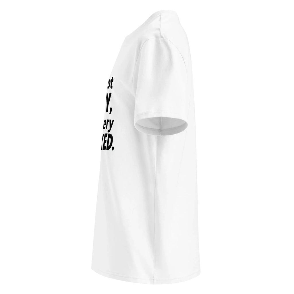 Unisex | I'm Not Lazy I'm Just Very Relaxed - Organic Cotton T-Shirt T-Shirt AwRans Clothing unisex-organic-cotton-t-shirt-white-left-6665ace258034