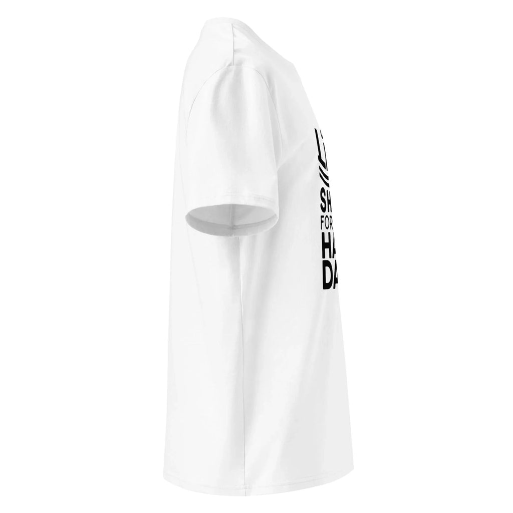 Unisex | LIFE IS TOO SHORT FOR BAD HAIR DAYS Organic Cotton T-Shirt T-Shirt AwRans Clothing unisex-organic-cotton-t-shirt-white-right-665e66eb1f066
