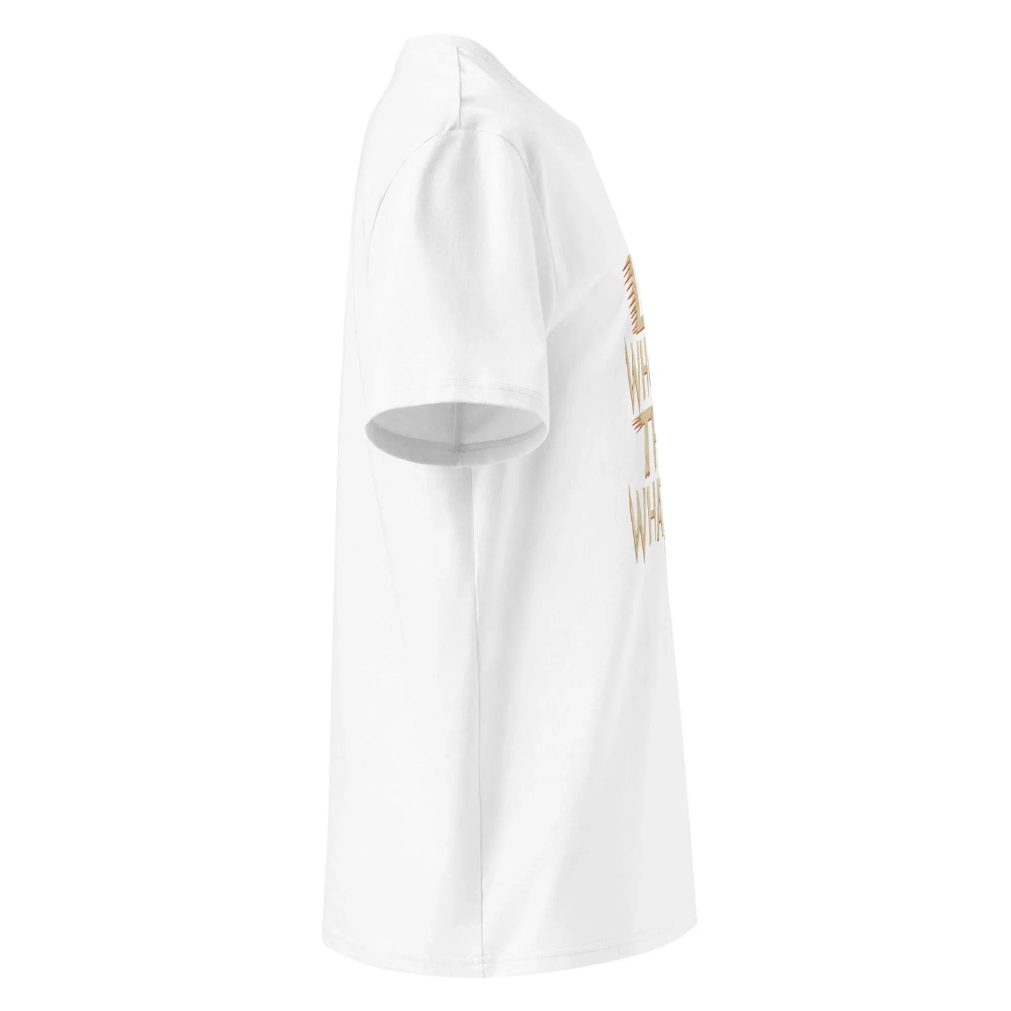 Unisex | LET WHOEVER THINK WHATEVER - Organic Cotton T-Shirt - AwRans Clothing