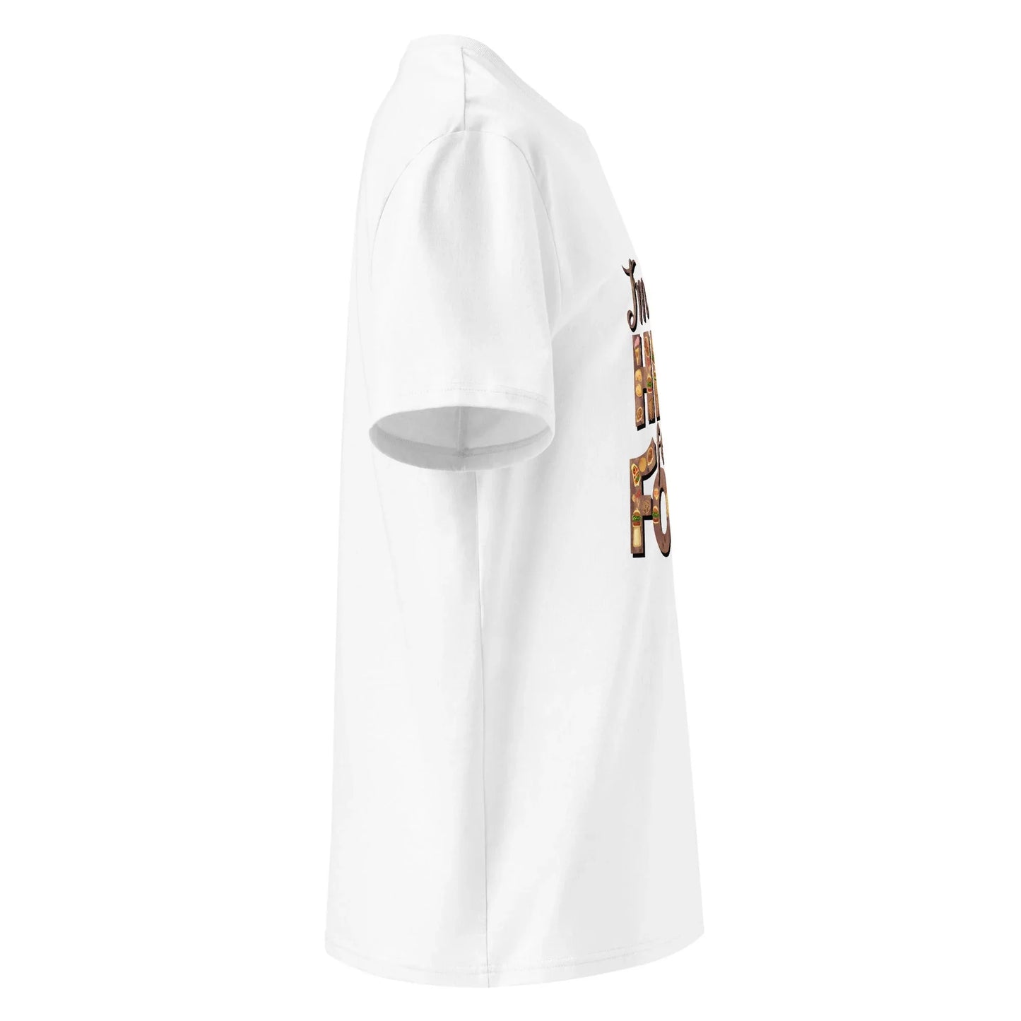 Unisex | I'm Only Here For The Food - Organic Cotton T-Shirt - AwRans Clothing