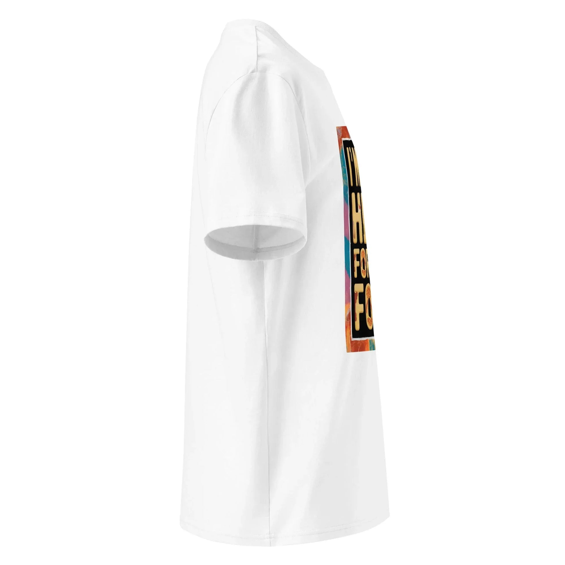 Unisex | I'm Only Here For The Food - Organic Cotton T-Shirt - AwRans Clothing