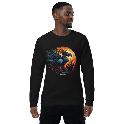 Unisex | Phoenix Organic Raglan Sweatshirt - AwRans Clothing