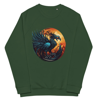 Unisex | Phoenix Organic Raglan Sweatshirt - AwRans Clothing