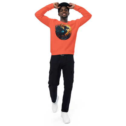 Unisex | Phoenix Organic Raglan Sweatshirt - AwRans Clothing