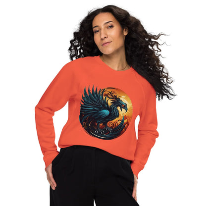 Unisex | Phoenix Organic Raglan Sweatshirt - AwRans Clothing