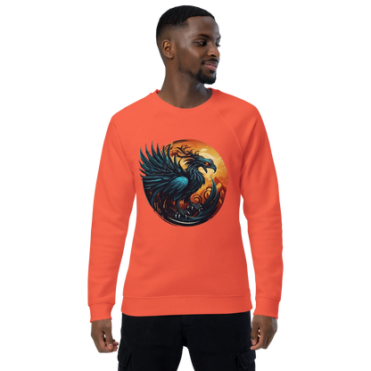 Unisex | Phoenix Organic Raglan Sweatshirt - AwRans Clothing