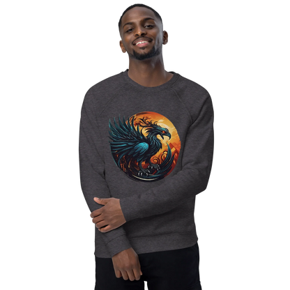 Unisex | Phoenix Organic Raglan Sweatshirt - AwRans Clothing