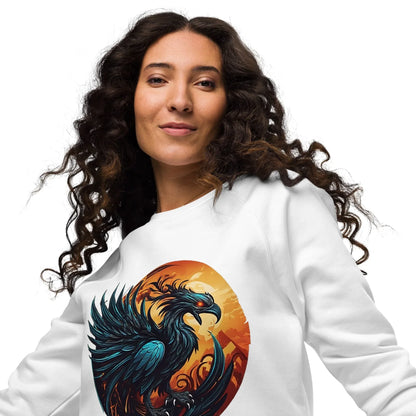 Unisex | Phoenix Organic Raglan Sweatshirt - AwRans Clothing