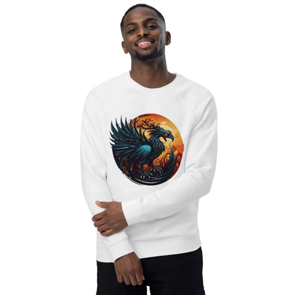 Unisex | Phoenix Organic Raglan Sweatshirt - AwRans Clothing