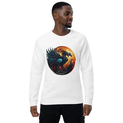 Unisex | Phoenix Organic Raglan Sweatshirt - AwRans Clothing
