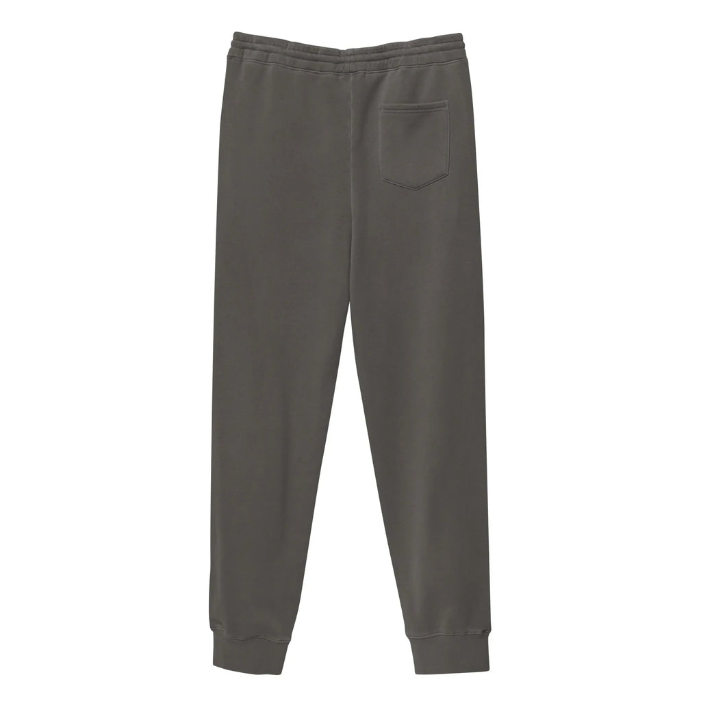 AwRans | Premium Unisex pigment-dyed sweatpants sweatpants AwRans Clothing unisex-pigment-dyed-sweatpants-pigment-black-back-688d531bab222