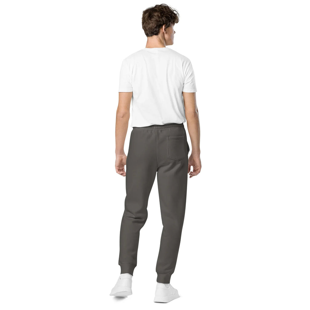 AwRans | Premium Unisex pigment-dyed sweatpants sweatpants AwRans Clothing unisex-pigment-dyed-sweatpants-pigment-black-back-688d531bab286