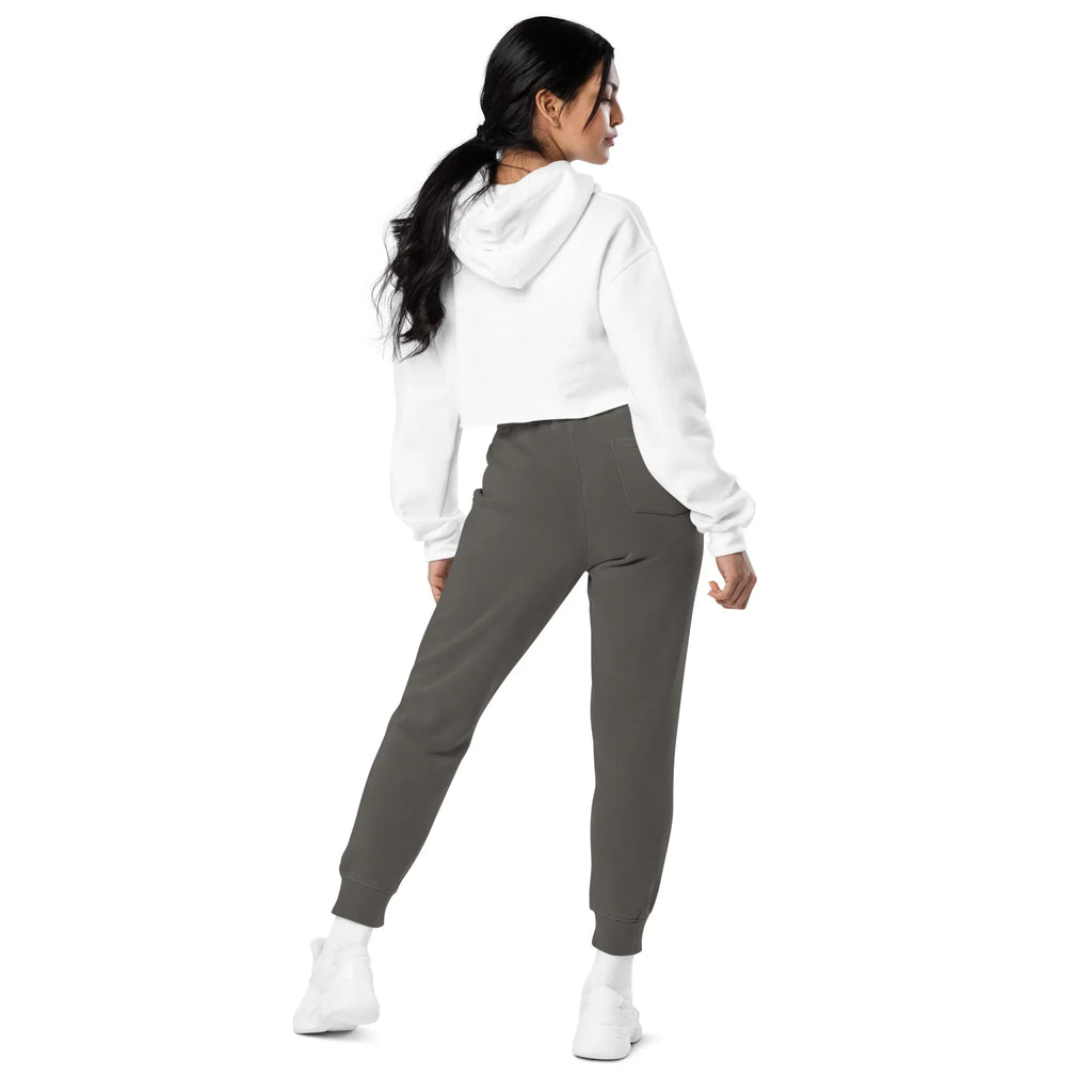 AwRans | Premium Unisex pigment-dyed sweatpants sweatpants AwRans Clothing unisex-pigment-dyed-sweatpants-pigment-black-back-688d531bab623