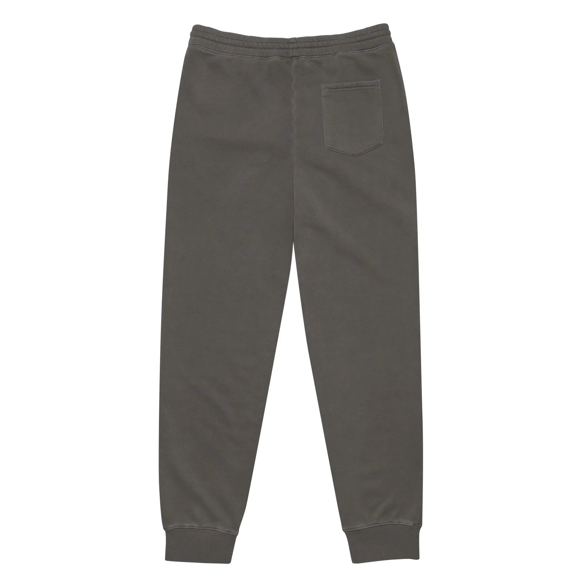 AwRans | Premium Unisex pigment-dyed sweatpants sweatpants AwRans Clothing unisex-pigment-dyed-sweatpants-pigment-black-back-688d531bb0201