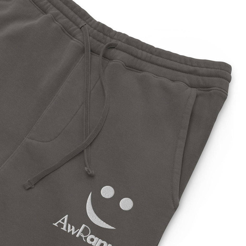 AwRans | Premium Unisex pigment-dyed sweatpants sweatpants AwRans Clothing unisex-pigment-dyed-sweatpants-pigment-black-product-details-688d531bab0f0