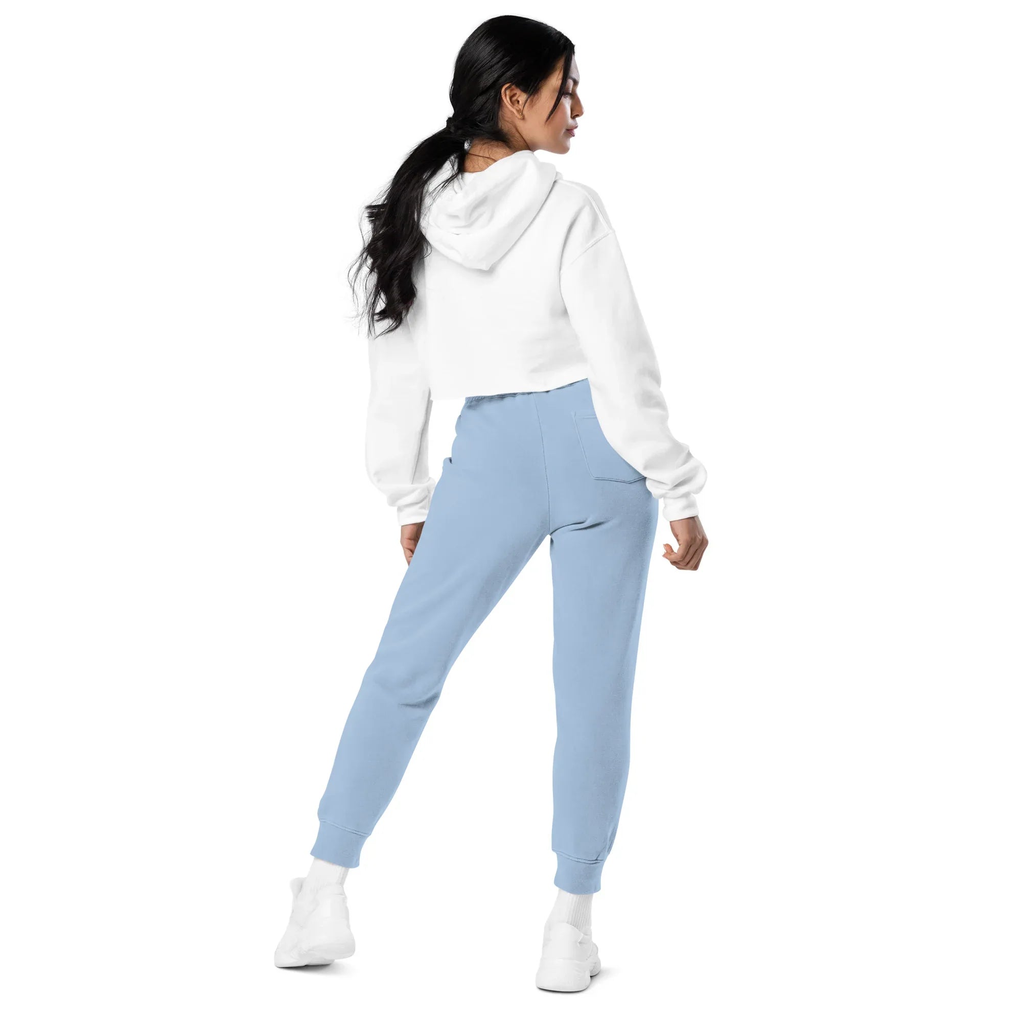 AwRans | Premium Unisex pigment-dyed sweatpants sweatpants AwRans Clothing unisex-pigment-dyed-sweatpants-pigment-light-blue-back-688d531bae0d7