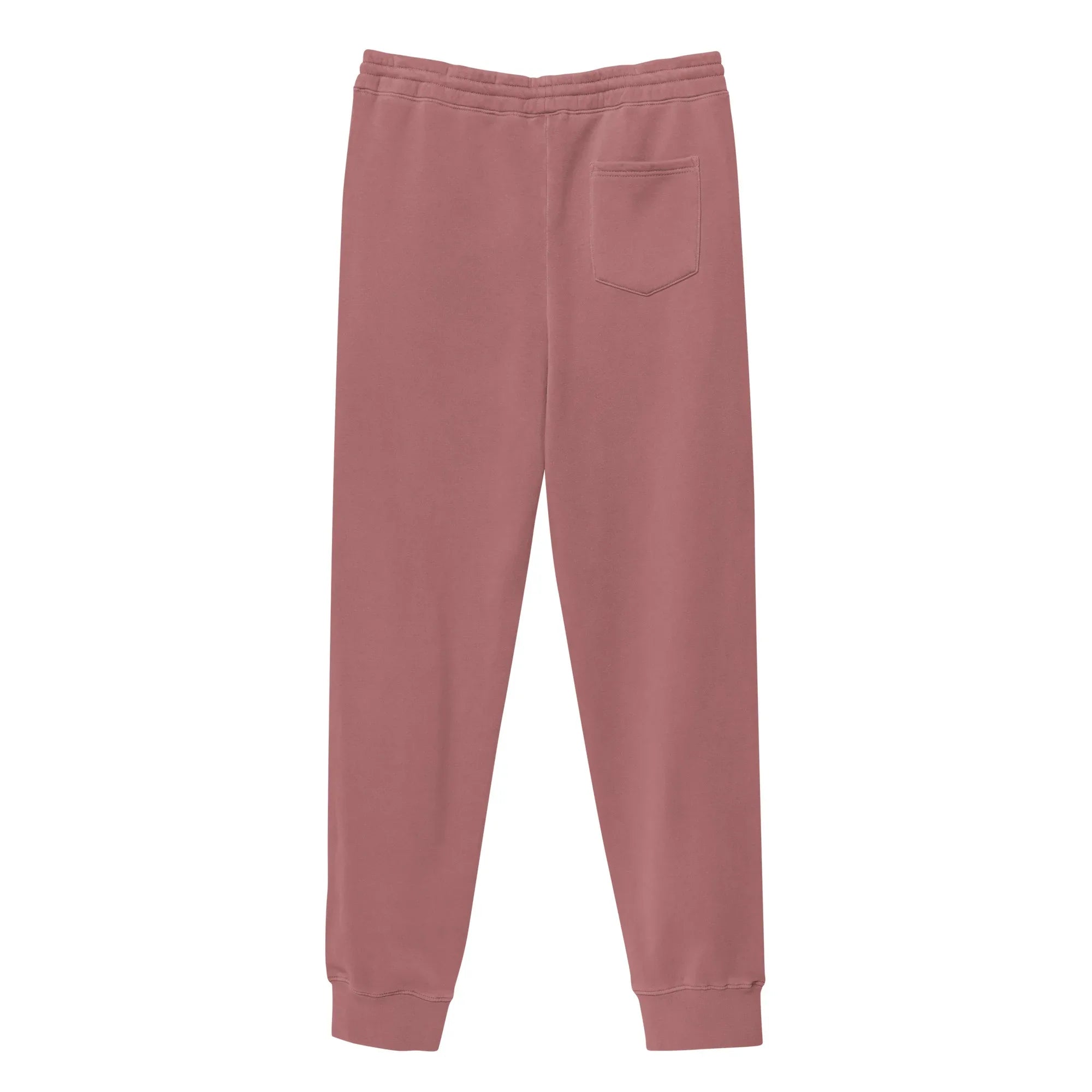 AwRans | Premium Unisex pigment-dyed sweatpants sweatpants AwRans Clothing unisex-pigment-dyed-sweatpants-pigment-maroon-back-688d531baf306