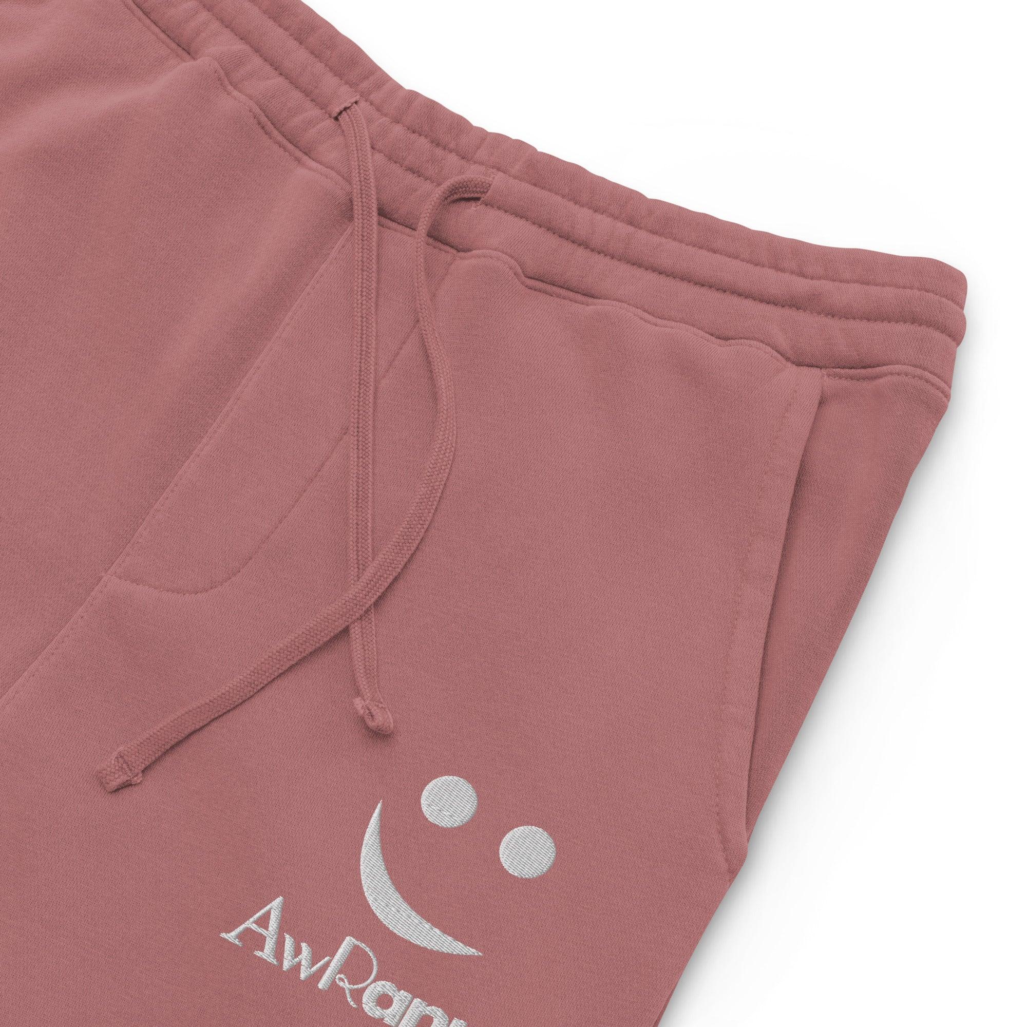AwRans | Premium Unisex pigment-dyed sweatpants sweatpants AwRans Clothing unisex-pigment-dyed-sweatpants-pigment-maroon-product-details-688d531baf07f