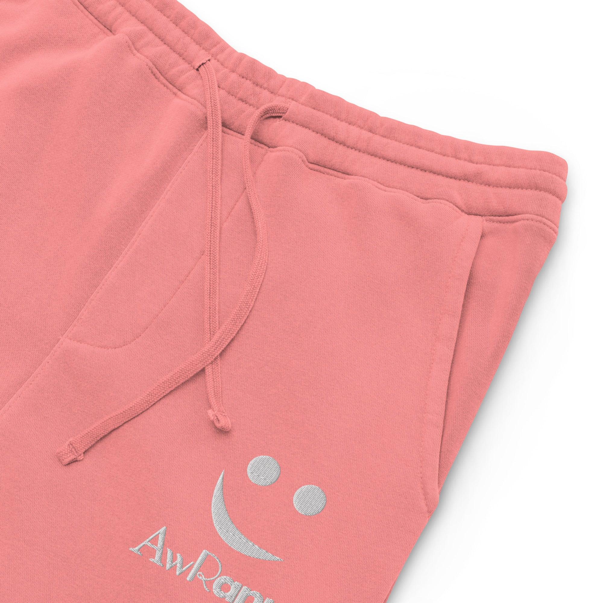 AwRans | Premium Unisex pigment-dyed sweatpants sweatpants AwRans Clothing unisex-pigment-dyed-sweatpants-pigment-pink-product-details-688d531bad957