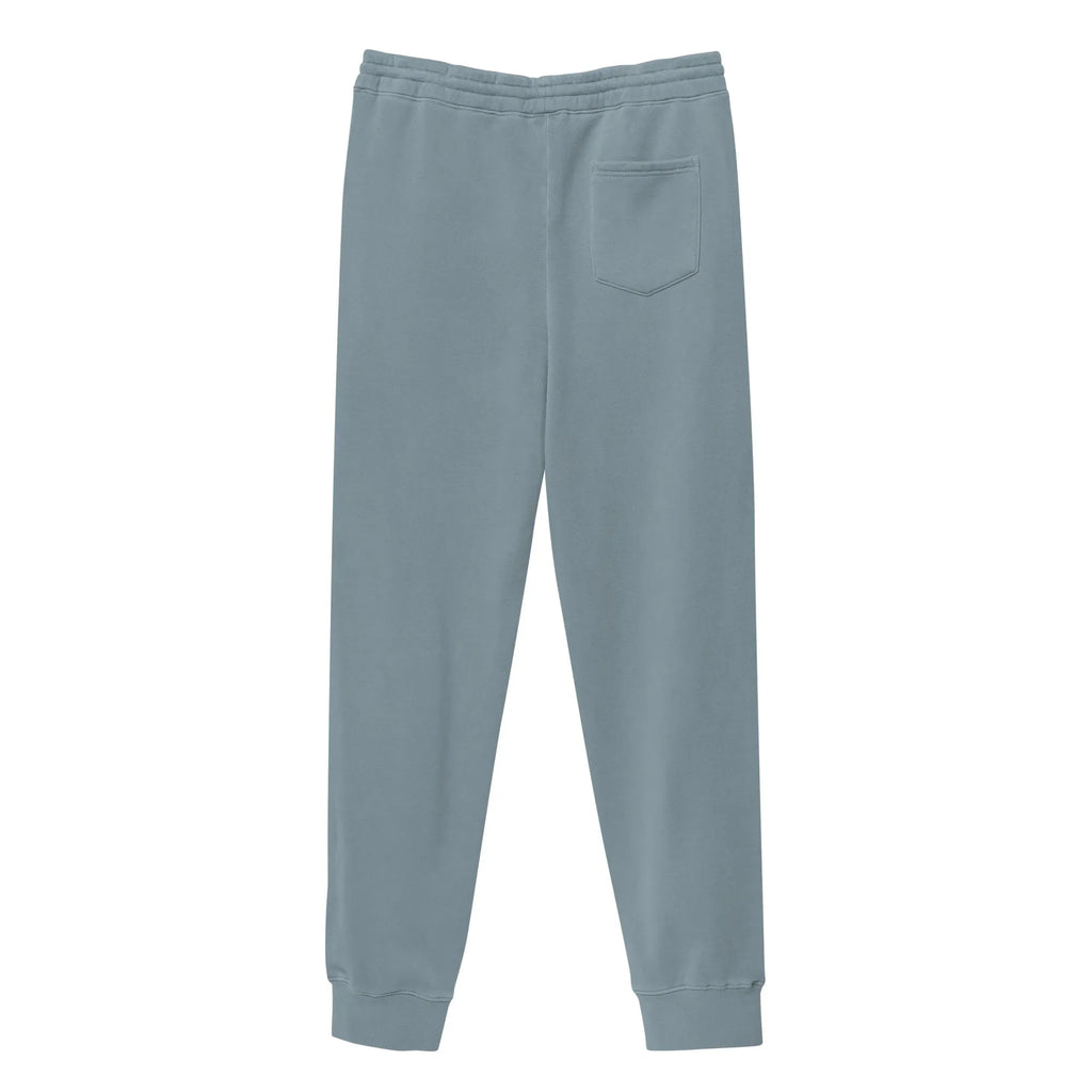 AwRans | Premium Unisex pigment-dyed sweatpants sweatpants AwRans Clothing unisex-pigment-dyed-sweatpants-pigment-slate-blue-back-688d531bae839