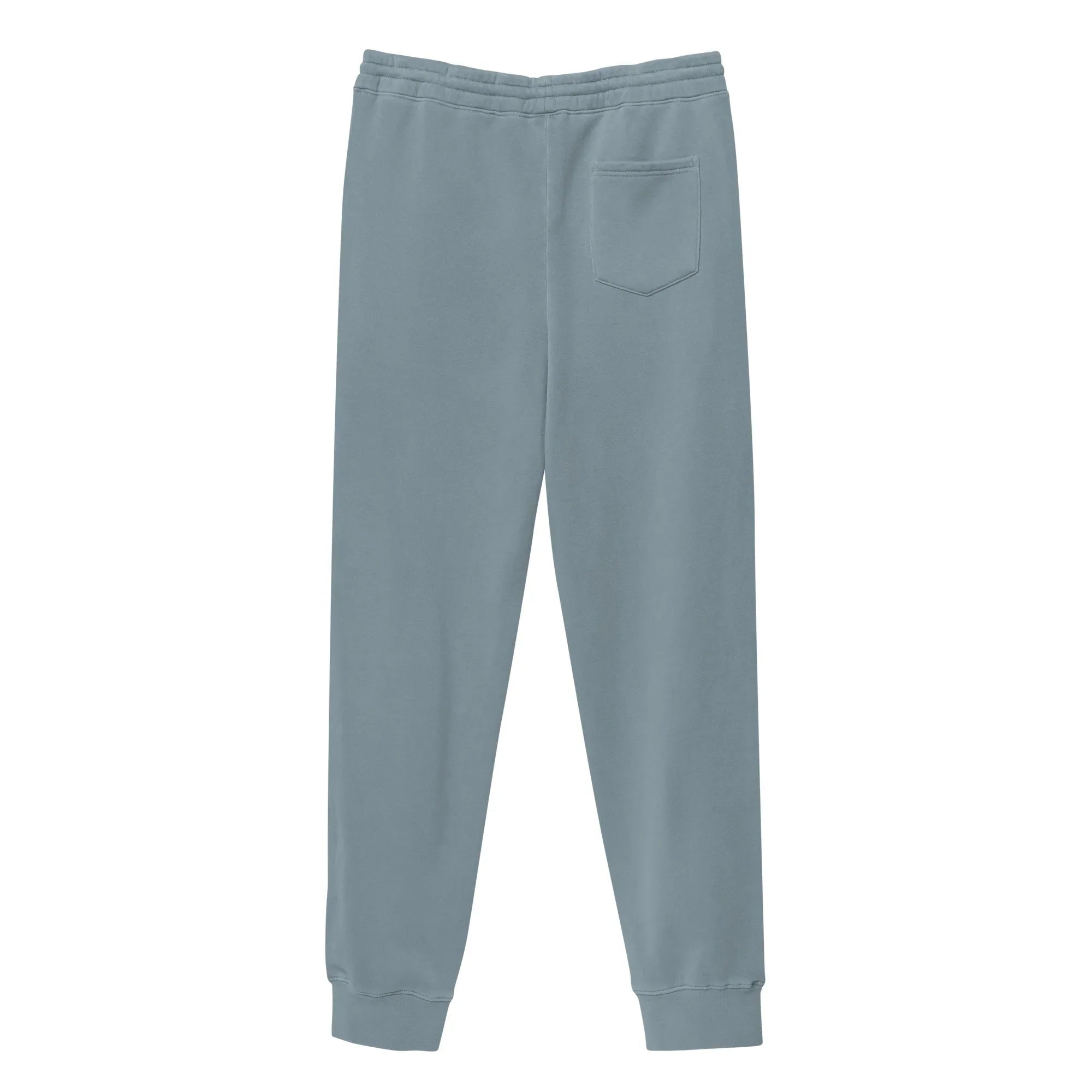 AwRans | Premium Unisex pigment-dyed sweatpants sweatpants AwRans Clothing unisex-pigment-dyed-sweatpants-pigment-slate-blue-back-688d531bae839