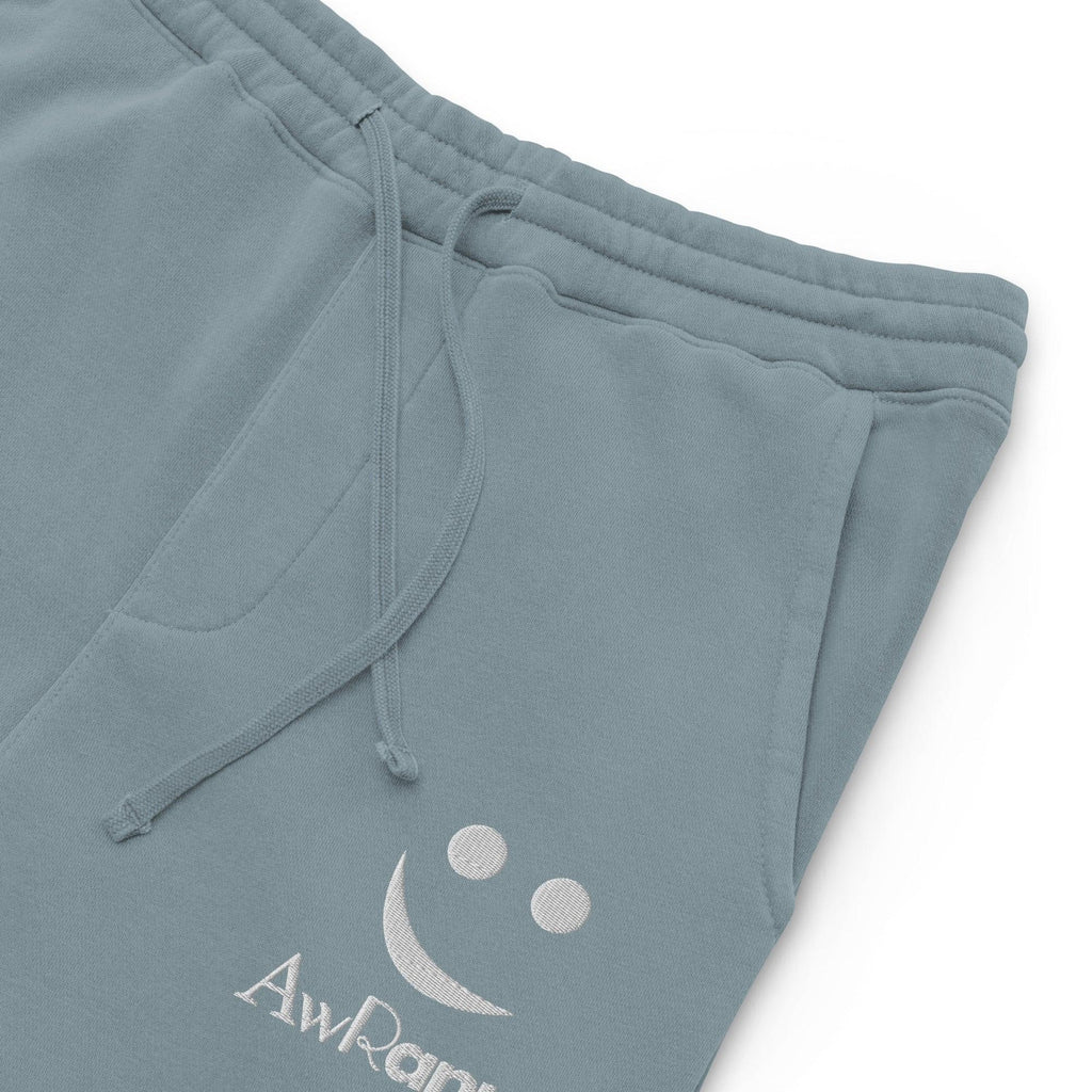 AwRans | Premium Unisex pigment-dyed sweatpants sweatpants AwRans Clothing unisex-pigment-dyed-sweatpants-pigment-slate-blue-product-details-688d531bae6fd
