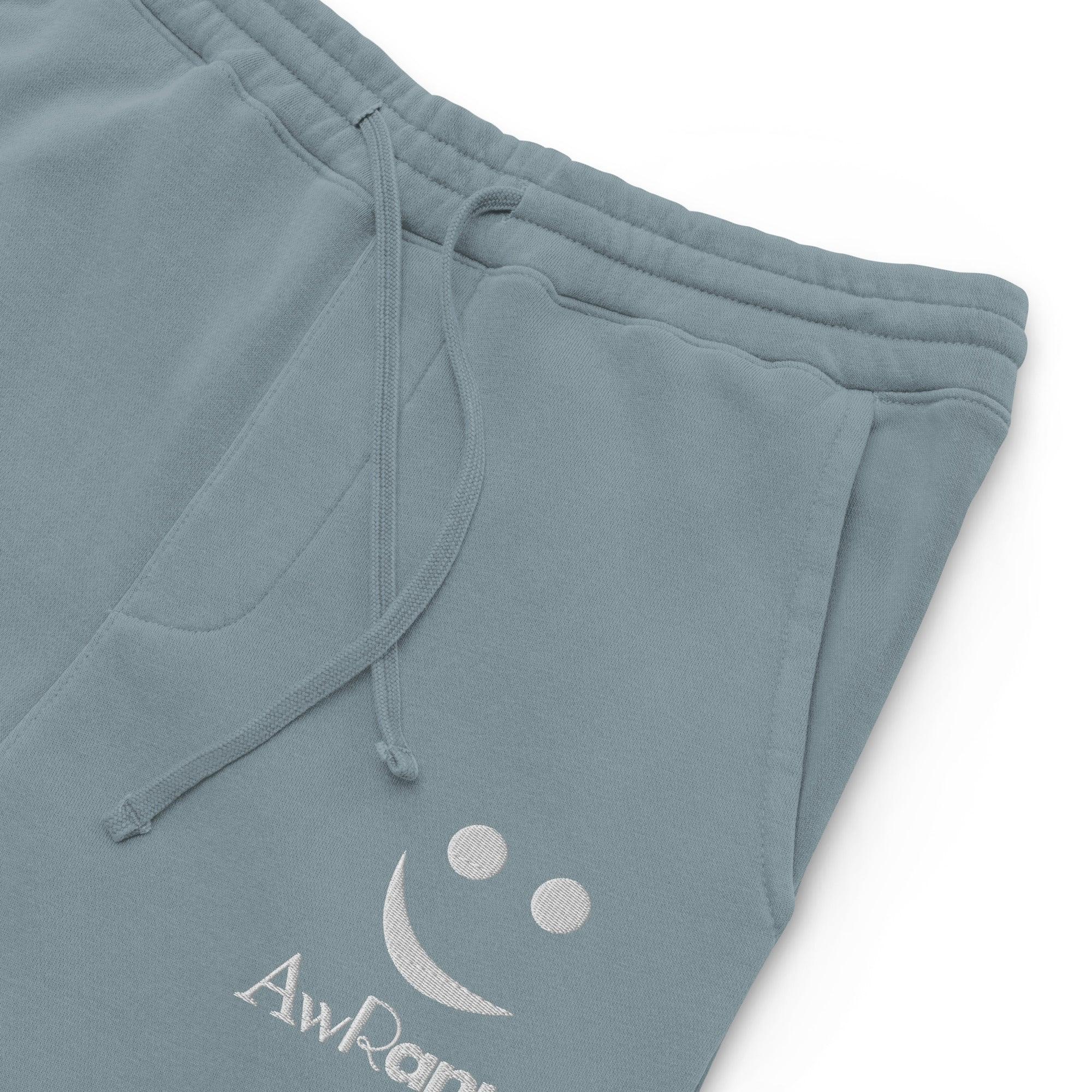 AwRans | Premium Unisex pigment-dyed sweatpants sweatpants AwRans Clothing unisex-pigment-dyed-sweatpants-pigment-slate-blue-product-details-688d531bae6fd