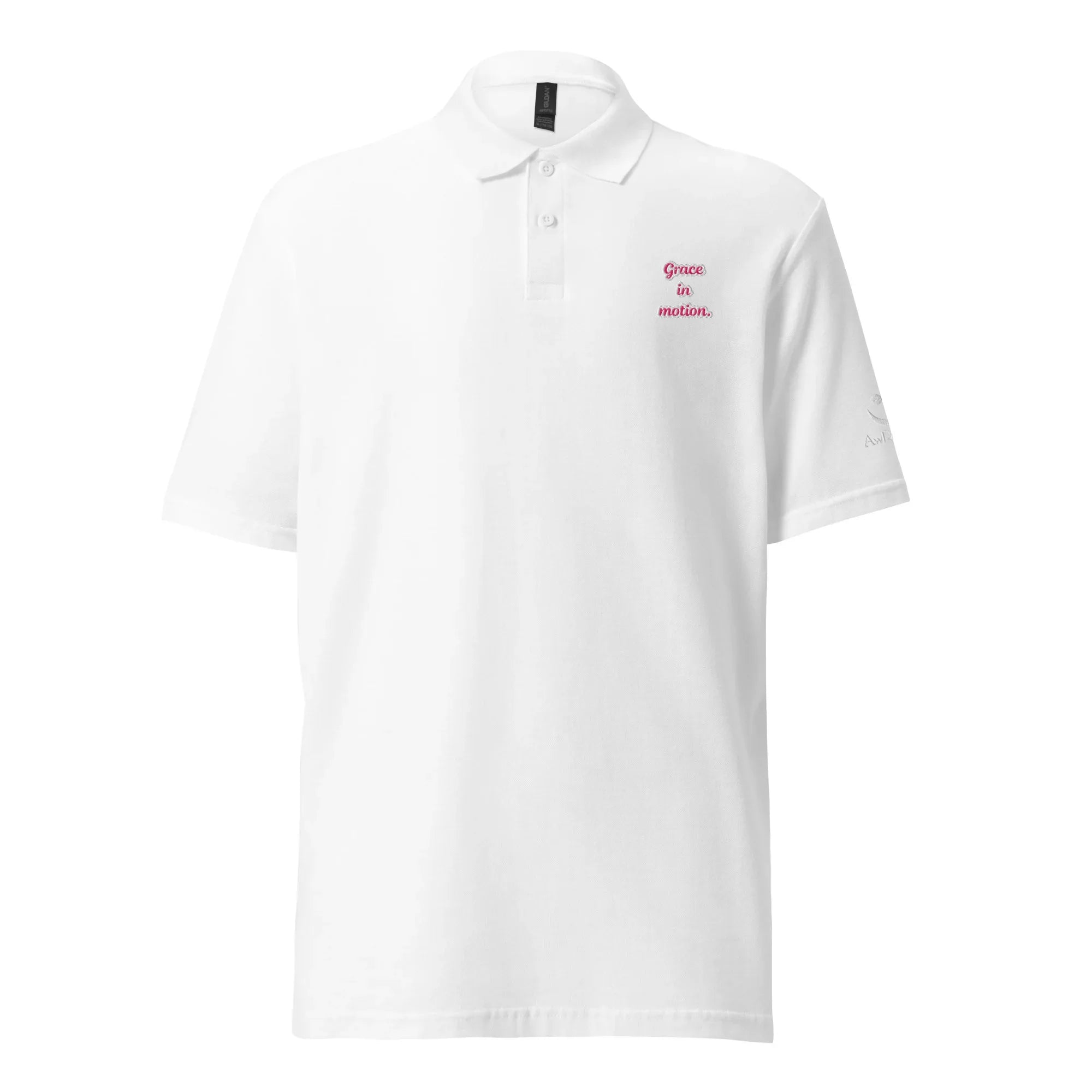 Grace In Motion | Unisex Pique Polo Shirt - AwRans Clothing