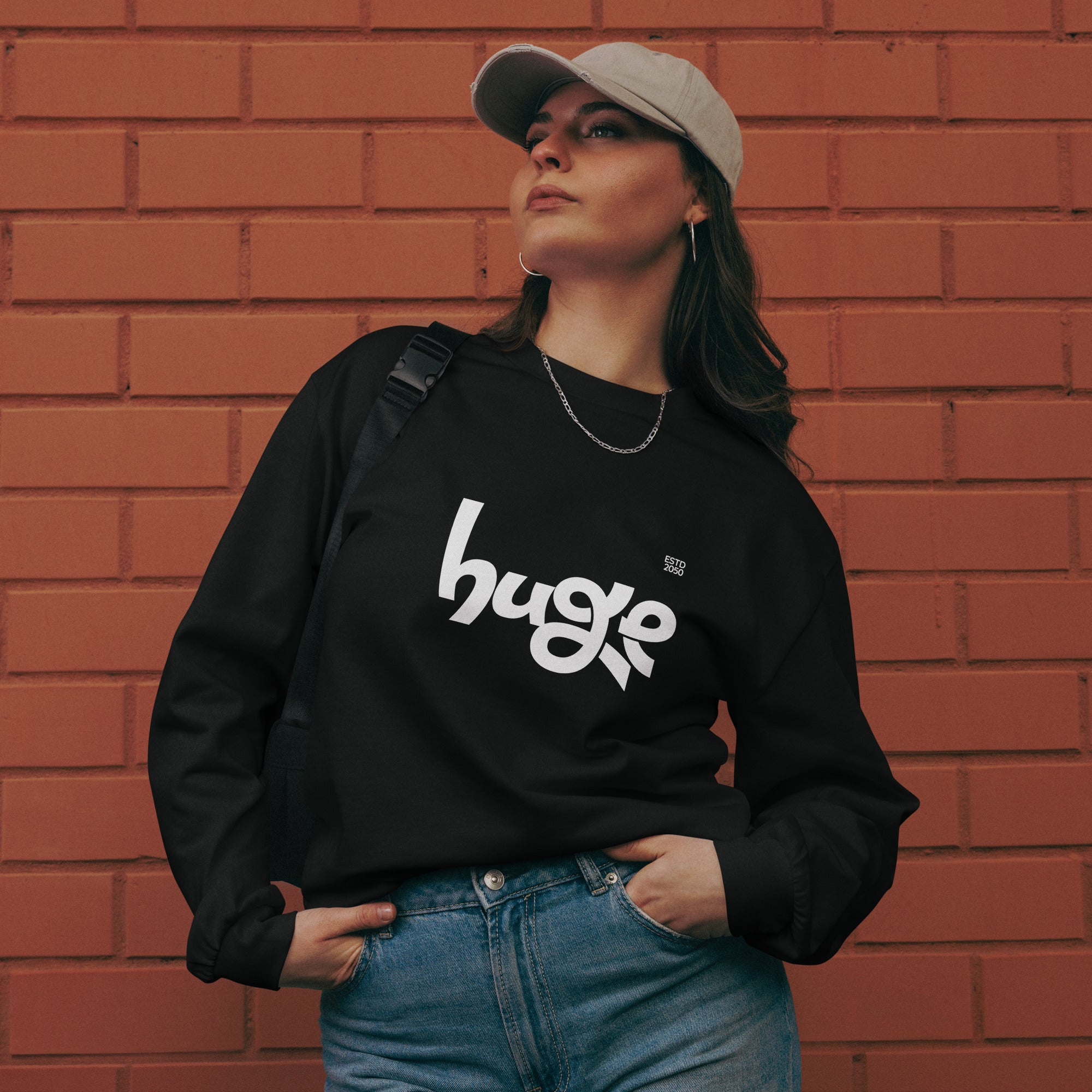 Unisex Premium Heavyweight Long Sleeve Shirt | Huge long sleeve shirt AwRans Clothing unisex-premium-heavyweight-long-sleeve-shirt-black-front-67f294300a0ca