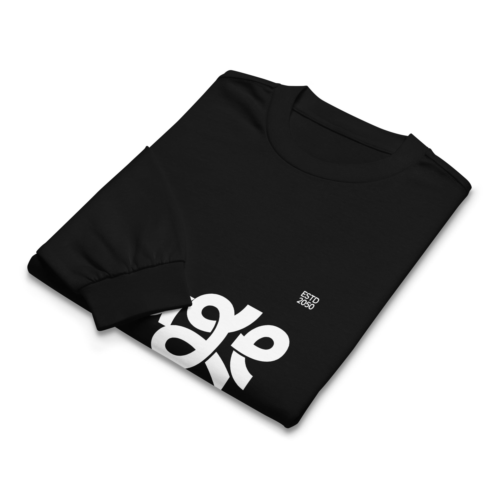Unisex Premium Heavyweight Long Sleeve Shirt | Huge long sleeve shirt AwRans Clothing unisex-premium-heavyweight-long-sleeve-shirt-black-front-67f294300aa6a