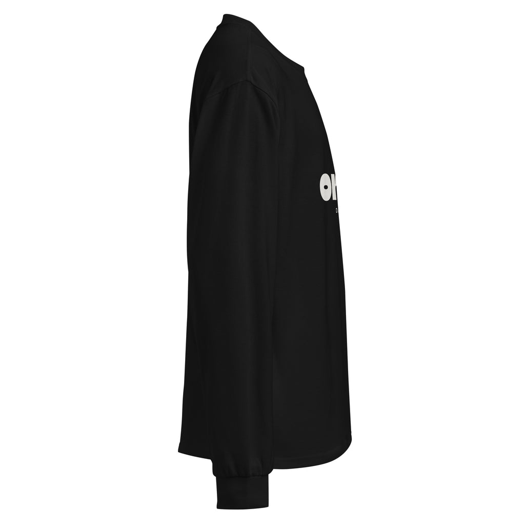 Unisex Premium Heavyweight Long Sleeve Shirt | One Day long sleeve shirt AwRans Clothing unisex-premium-heavyweight-long-sleeve-shirt-black-right-67eaaaf8c240a