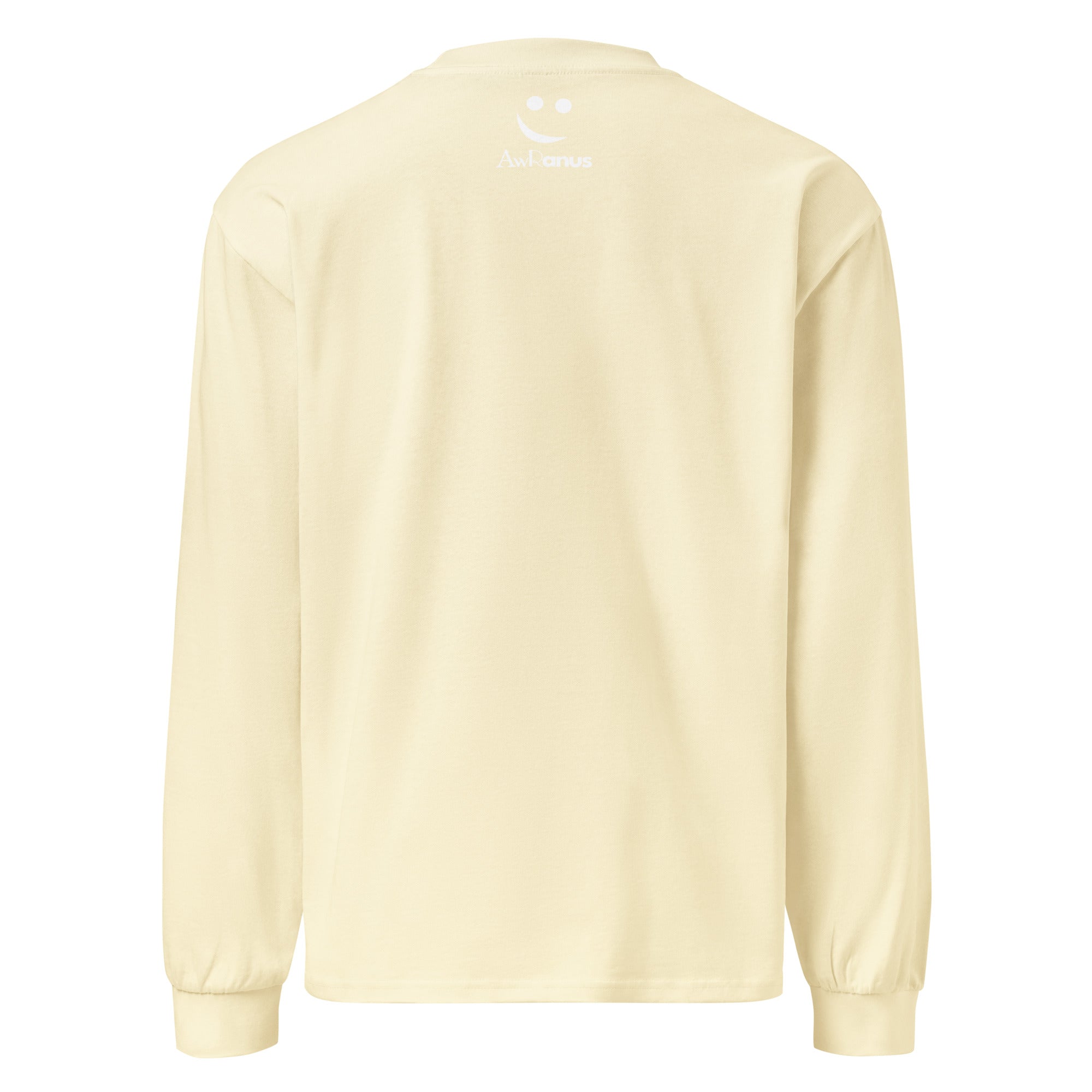 Unisex Premium Heavyweight Long Sleeve Shirt | One Day long sleeve shirt AwRans Clothing unisex-premium-heavyweight-long-sleeve-shirt-butter-back-67eaaaf8cdb4b
