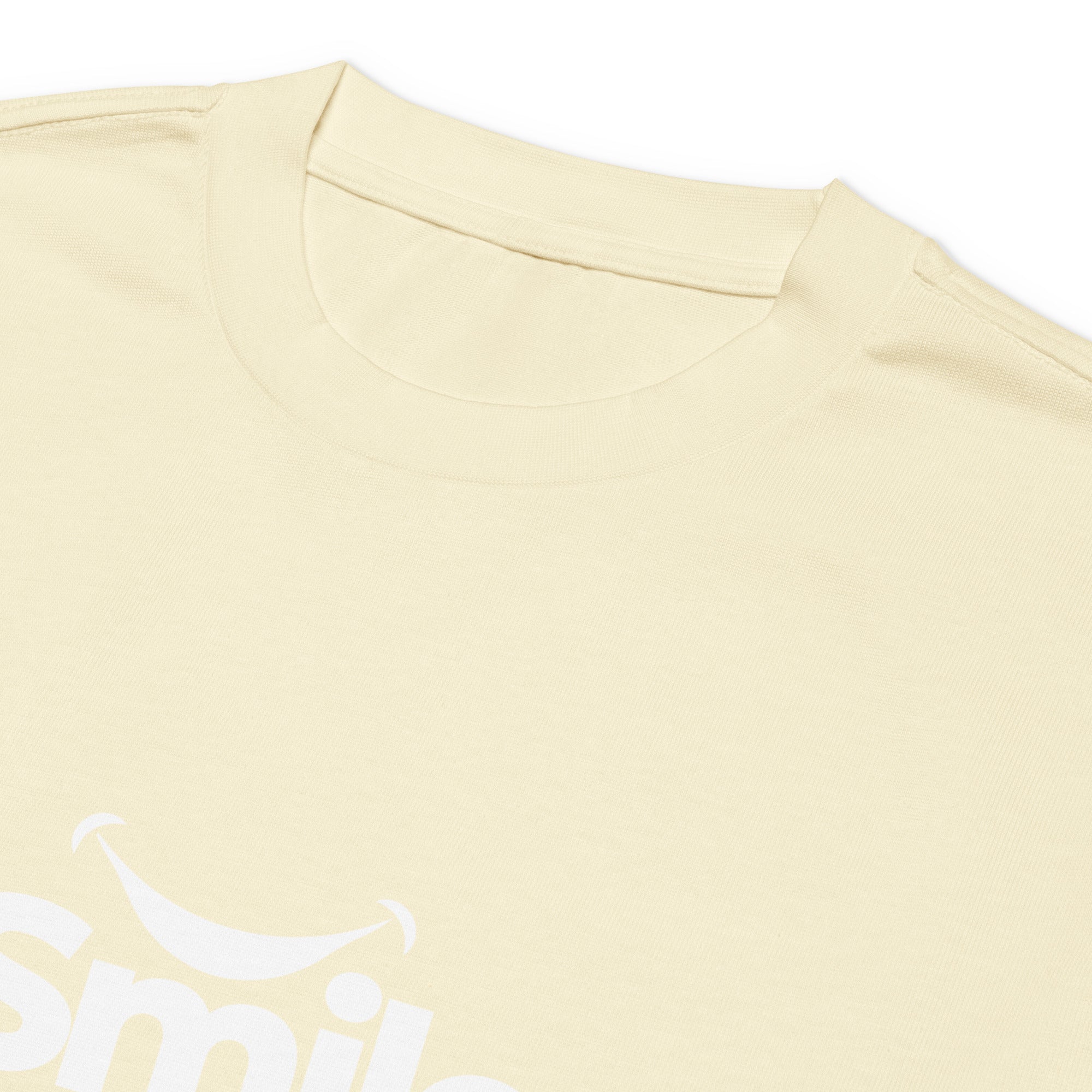 Unisex Premium Heavyweight Long Sleeve Shirt | Smile long sleeve shirt AwRans Clothing unisex-premium-heavyweight-long-sleeve-shirt-butter-product-details-2-67f29f0178b81
