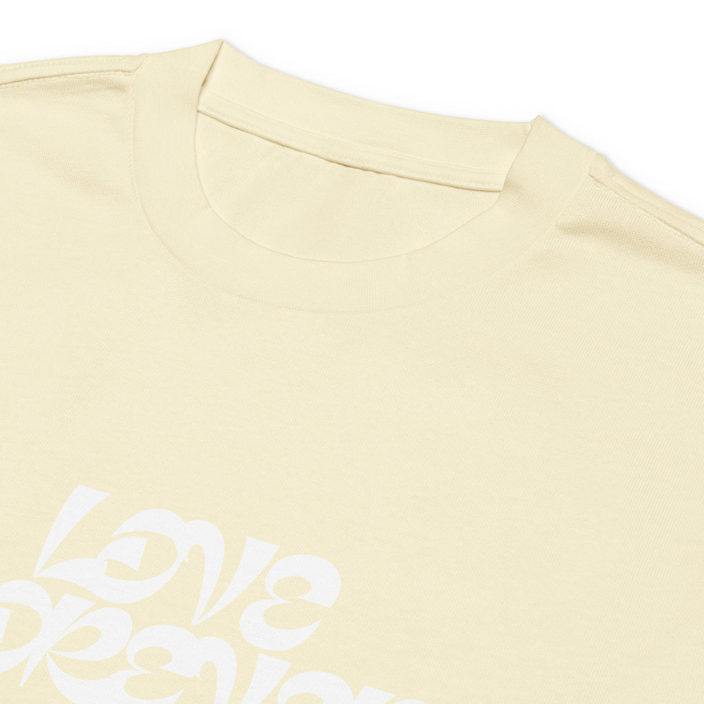 Unisex Premium Heavyweight Long Sleeve Shirt | Love Forever long sleeve shirt AwRans Clothing unisex-premium-heavyweight-long-sleeve-shirt-butter-product-details-2-67f2c2d8616e2