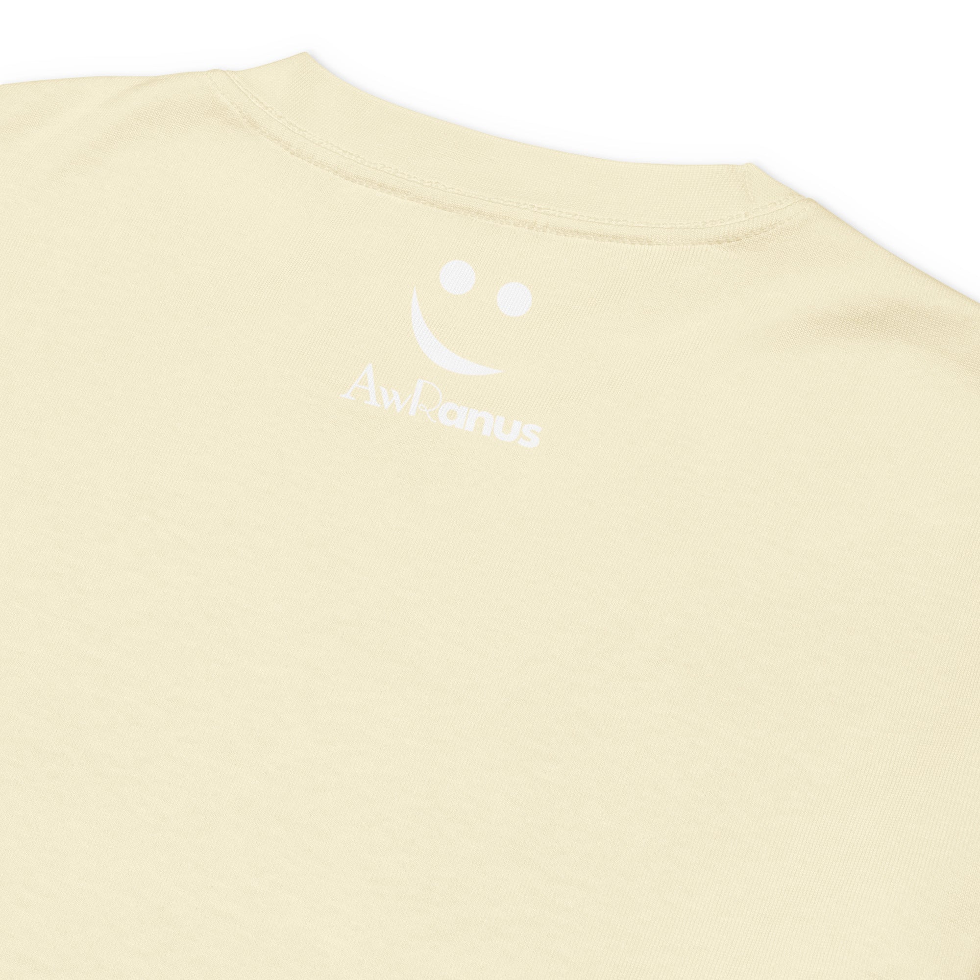 Unisex Premium Heavyweight Long Sleeve Shirt | Evening Vibes long sleeve shirt AwRans Clothing unisex-premium-heavyweight-long-sleeve-shirt-butter-product-details-67f2c41727a77