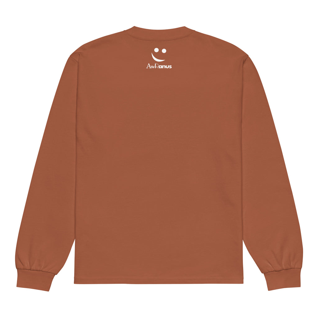 Unisex Premium Heavyweight Long Sleeve Shirt | We Said Yes long sleeve shirt AwRans Clothing unisex-premium-heavyweight-long-sleeve-shirt-clay-back-67f2c367ebe8a